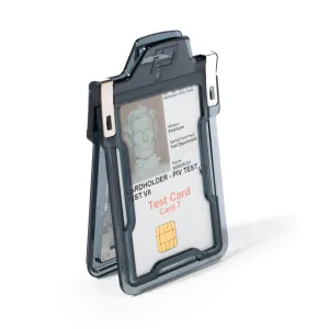 Secure Badge Holder Classic with BloxProx™ - Protects 125Khz HID Prox 1 ID Card Holder