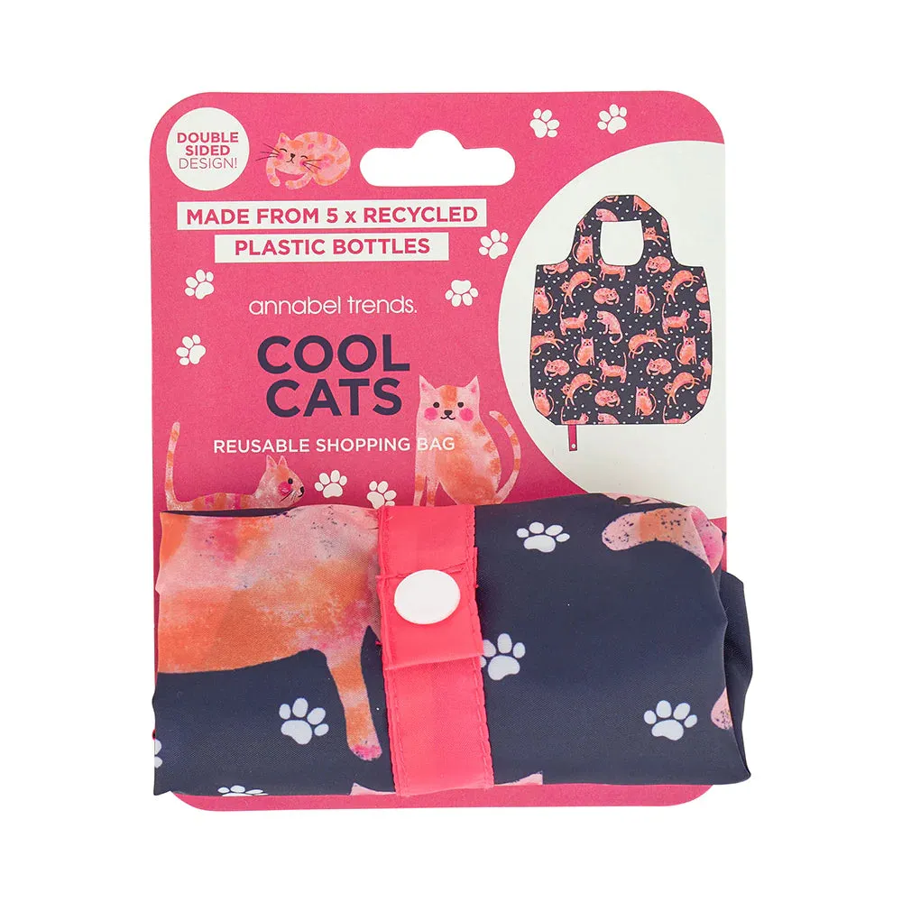 Shopping tote cool cats