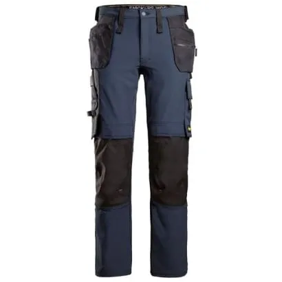 Snickers 6271 Allround Slim Fit Stretch Work Trousers with Holster Pockets and Full Stretch-6271