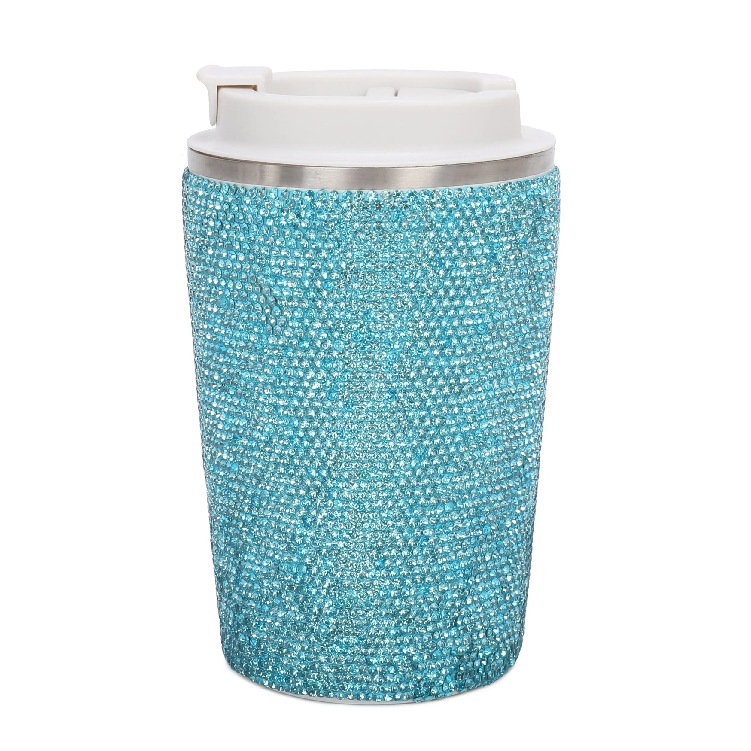 SPARKLE SIP THERMAL TUMBLER (CRYSTAL COFFEE/TEA CUP)