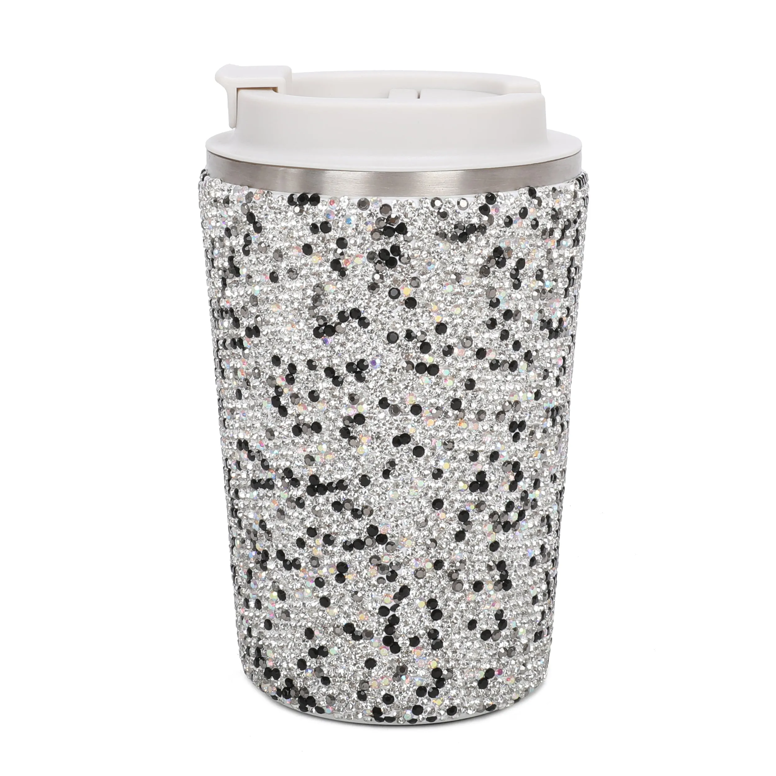 SPARKLE SIP THERMAL TUMBLER (CRYSTAL COFFEE/TEA CUP)