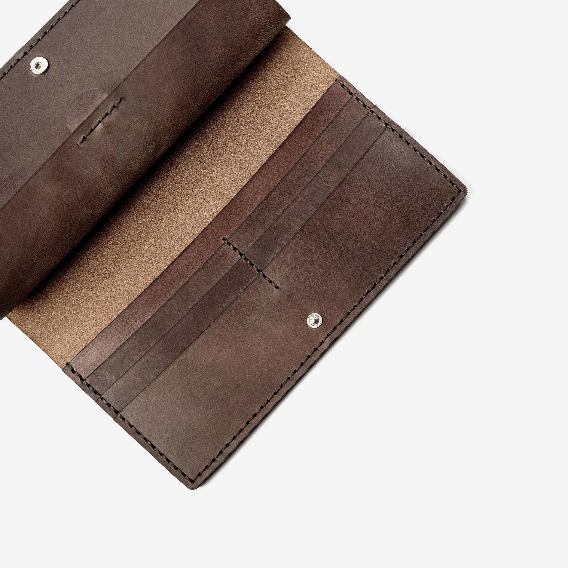 THE ALONGSIDER WALLET VINTAGE BROWN