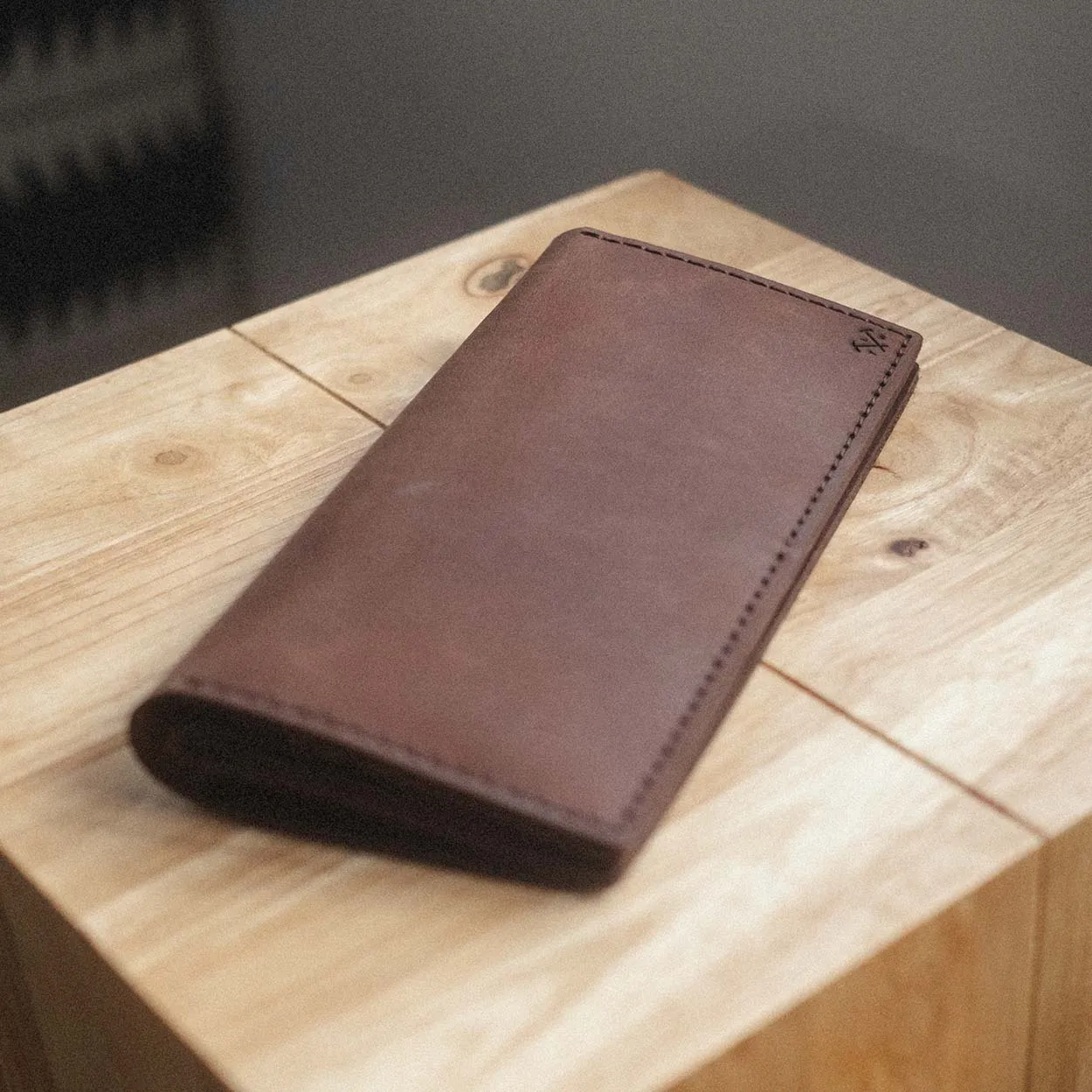 THE ALONGSIDER WALLET VINTAGE BROWN