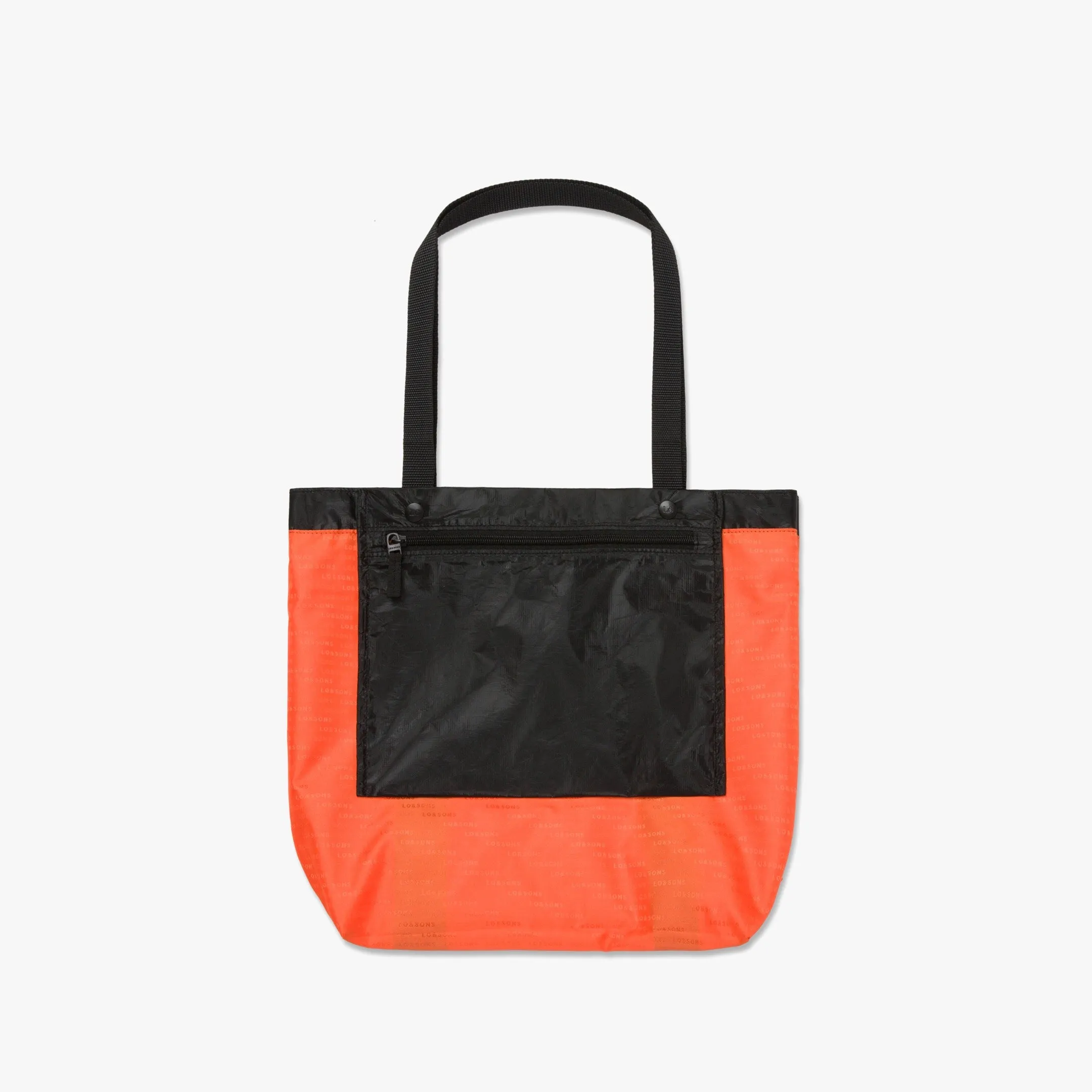 The Del Mar Packable Tote Small - Tyvek - Black