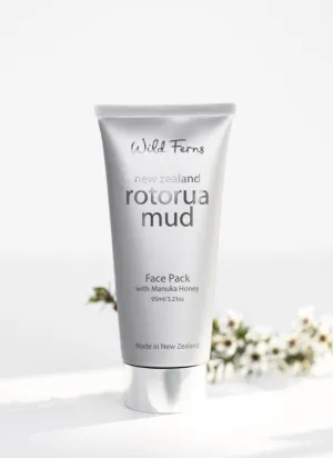 Wild Ferns Rotorua Mud Face Pack - Manuka Honey 95ml