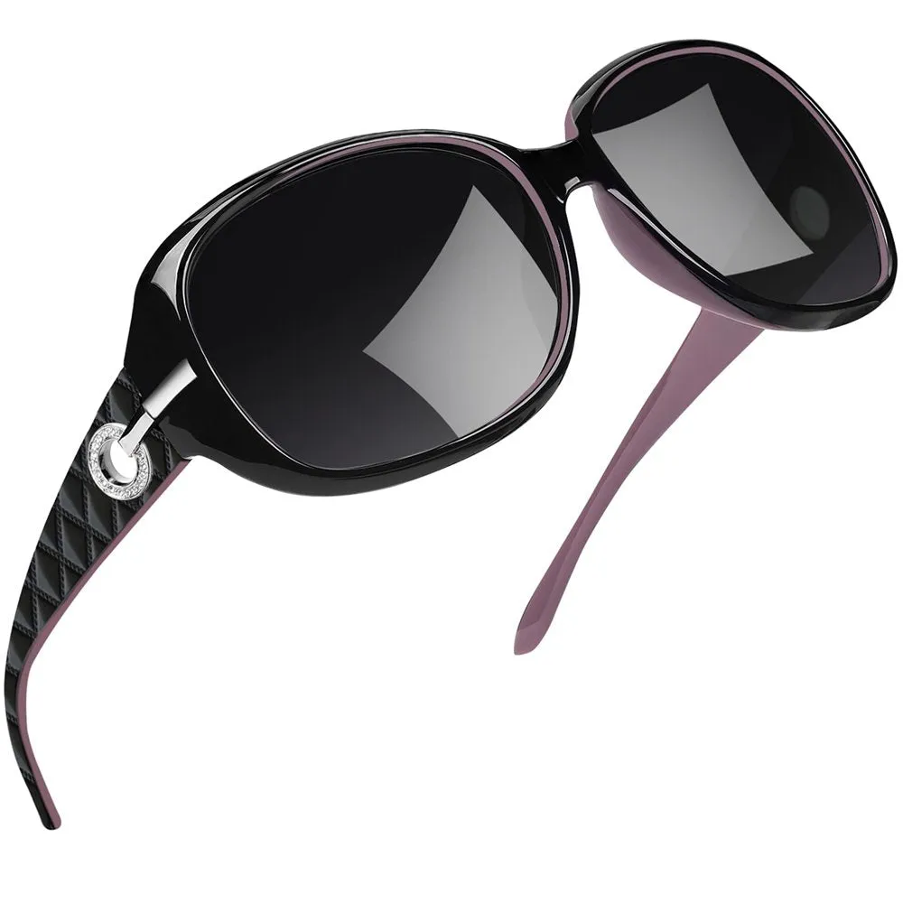 Women's Oversized Polarized Sunglasses - UV Protection