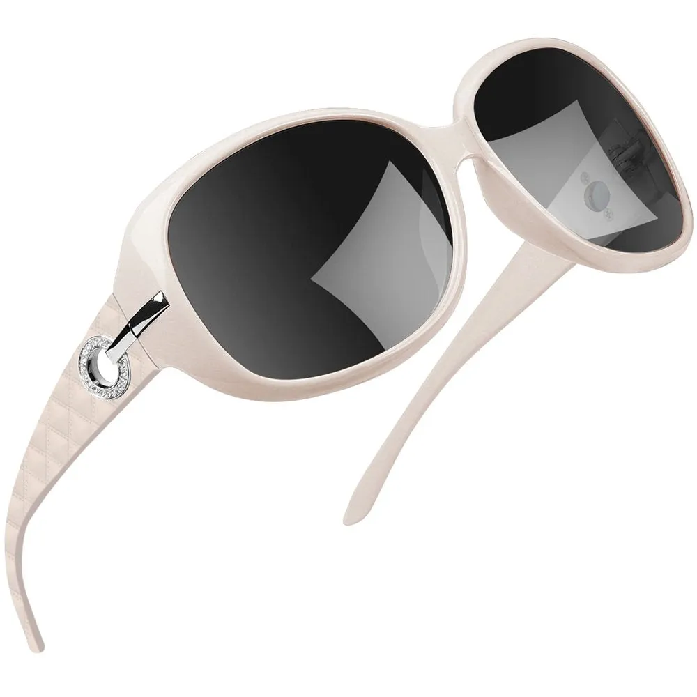 Women's Oversized Polarized Sunglasses - UV Protection