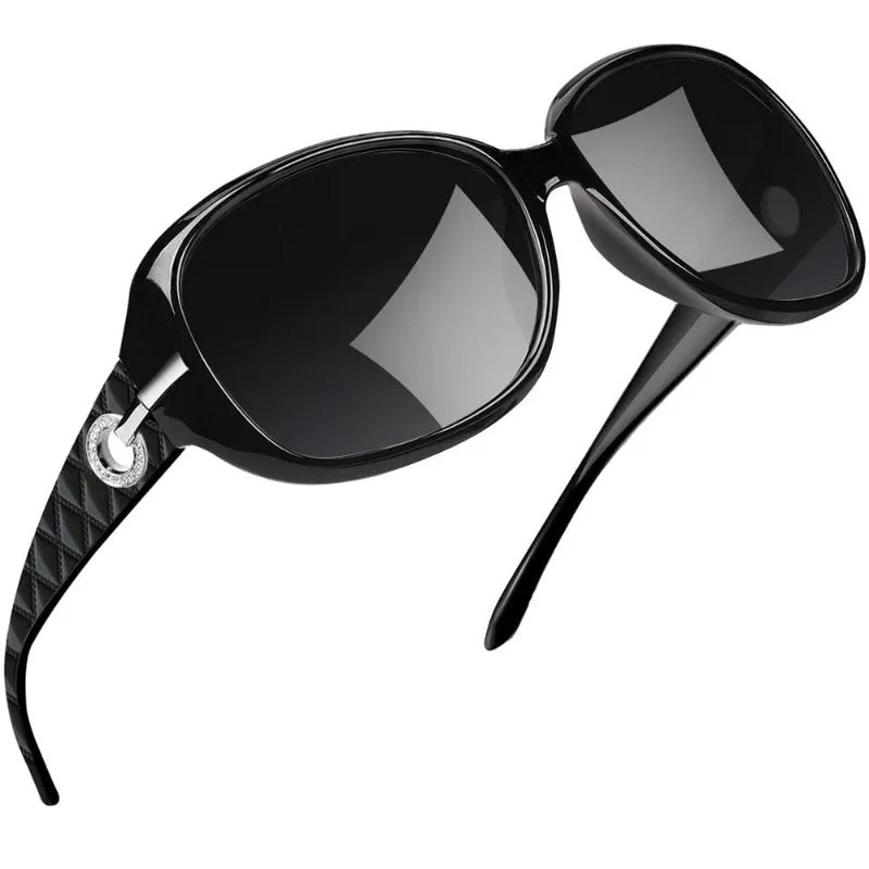 Women's Oversized Polarized Sunglasses - UV Protection