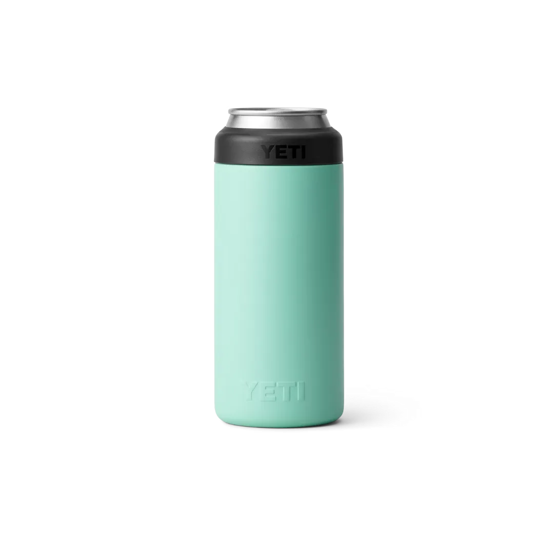 Yeti Rambler 12oz Seafoam Slim Can Cooler